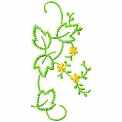 Flowers And Tree Embroidery Design 8 Flowers And Tree Embroidery Design 8
